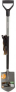 Ergonomic rýč zahradní špičatý + rukavice FISKARS 1014769 Ergonomic rýč zahradní špičatý + rukavice FISKARS 1014769