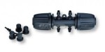 Konektor z 1/2" na 1/4" se čtyřmi vývody CLABER 91027 Konektor z 1/2" na 1/4" se čtyřmi vývody CLABER 91027
