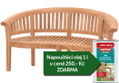 Zahradní lavice TEXIM Peanut Banana 160 cm Zahradní lavice TEXIM Peanut Banana 160 cm