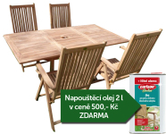 Zahradní nábytek TEXIM sestava Palu 1+4
