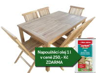 Zahradní nábytek TEXIM sestava Clasic set I. 1+6