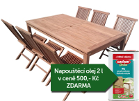 Zahradní nábytek TEXIM sestava Clasic II. 1+6