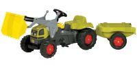 Šlapadlo s nakladačem a přívěsem ROLLY TOYS CLAAS
