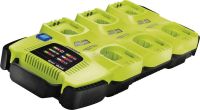 Nabíjecí port pro 6 baterií RYOBI BCS 618
