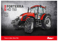Plakát ZETOR Forterra HD 150 studio A1