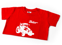 Dětské červené tričko ZETOR - 6 let