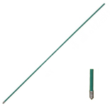 Tyč ohradníková sklolaminátová s kovovým hrotem 120 cm
