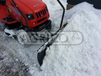 Shrnovací radlice k zahradnímu traktoru VARES Komfort 1,4 m