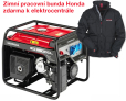 Jednofázová elektrocentrála HONDA EG 3600 + zimní pracovní bunda Honda zdarma Jednofázová elektrocentrála HONDA EG 3600 + zimní pracovní bunda Honda zdarma