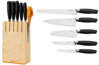 Sada 5-ti nožů+blok na nože FISKARS Functional Form 1016004