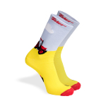 Ponožky ZETOR s traktůrky žluté, vel. 39-41