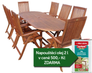 Zahradní nábytek TEXIM sestava Mimosa III.