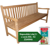 Zahradní lavice TEXIM Roma 180 cm