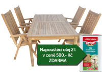 Zahradní nábytek TEXIM sestava Garden II. 1+4
