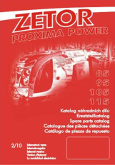 Katalog ND ZETOR Proxima Power (2008-2011)
