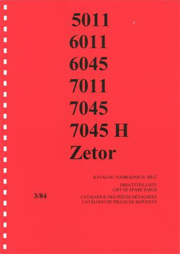 Katalog ND ZETOR 5011-7045