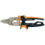 Nůžky FISKARS PowerGear převodové na plech offsetové kr.ostř