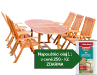 Zahradní nábytek TEXIM sestava Viet 1O+6